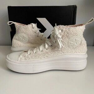 Converse Chuck Taylor All Star Move Platform Cozy Tones - Cream Sherpa